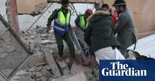 Houthi rebels say US airstrike on detention centre killed dozens of African migrants