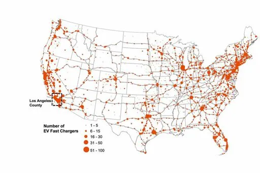 UCLA team finds high levels of particulates in air near electric vehicle fast charging stations